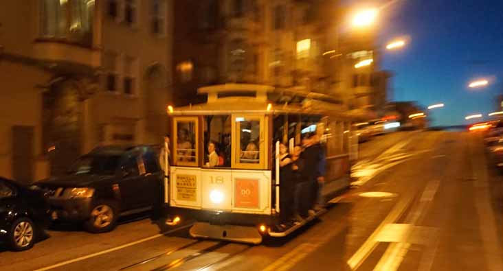 MUNI cable car 18